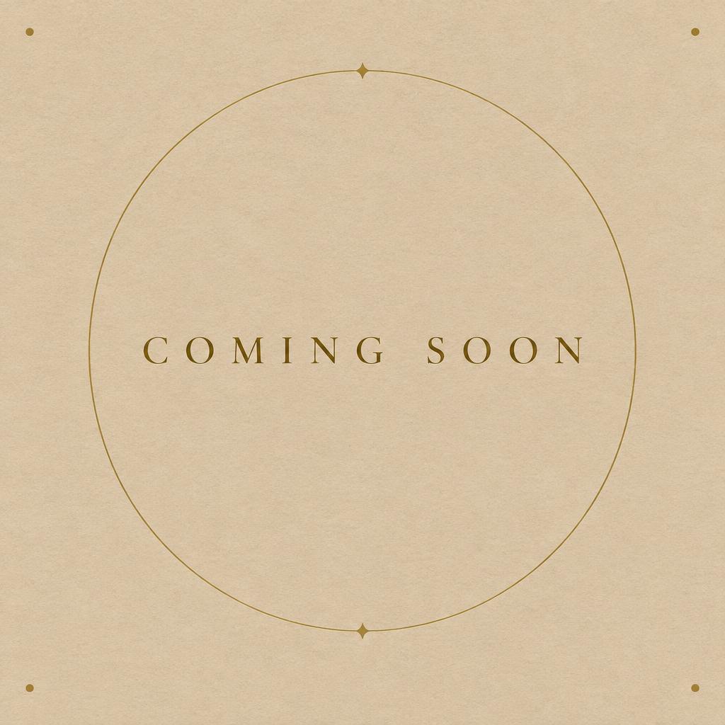 Elegant "Coming soon" placeholder graphic in the Pretty Places editorial style — venue photography will be added
